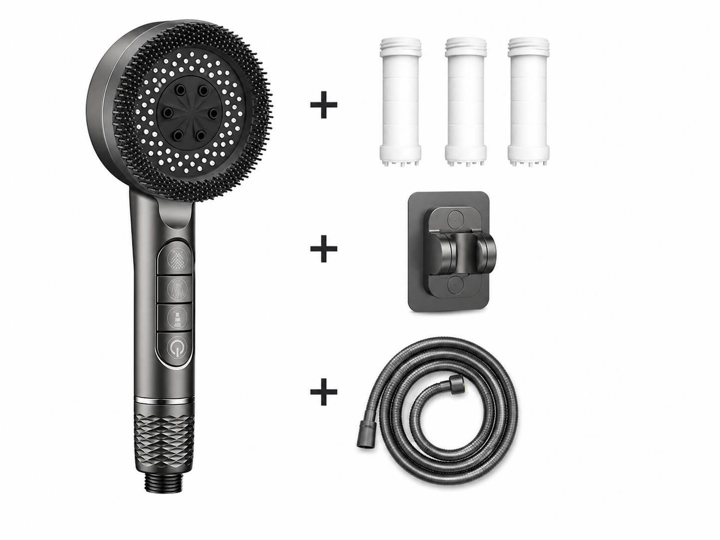 Pommeau de Douche Filtrant | Anti-Calcaire & Haute Pression