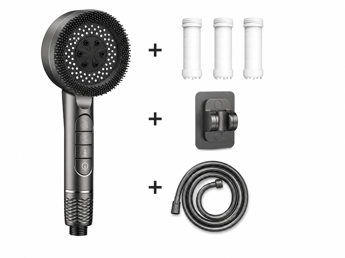 Pommeau de Douche Filtrant | Anti-Calcaire & Haute Pression